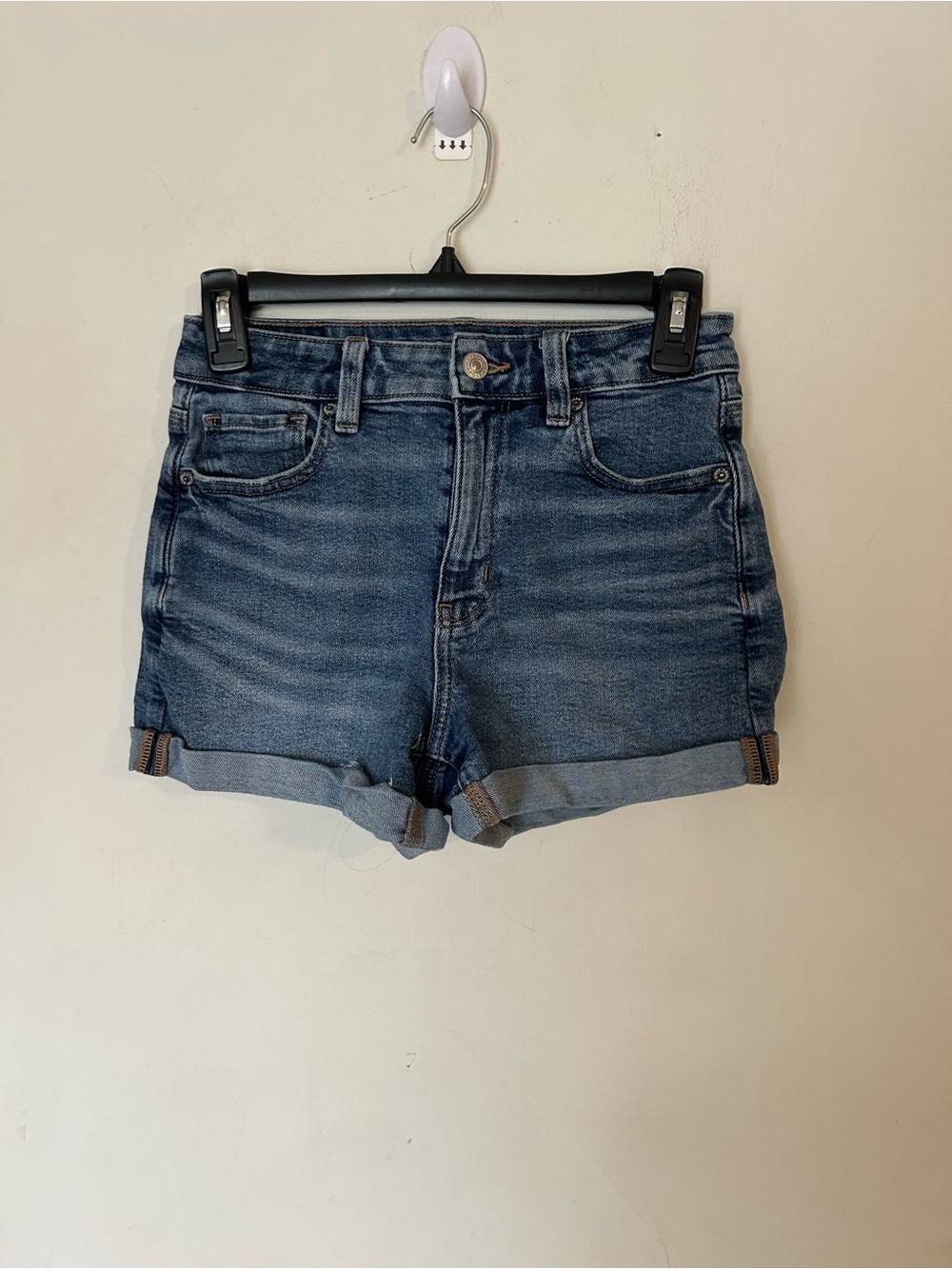 American Eagle Stretch Mom Shorts Size 0